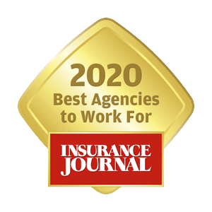 Award - Best Agency 2020 Insurance Journal